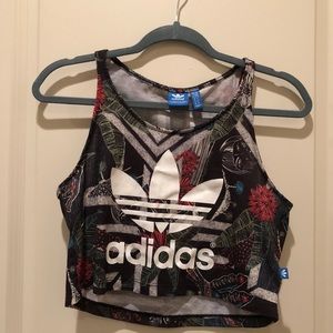 Retro adidas crop top